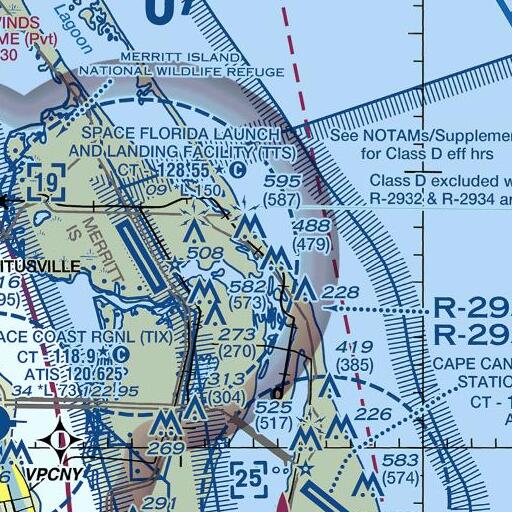 FAA VFR chart of Gator Hole, FL