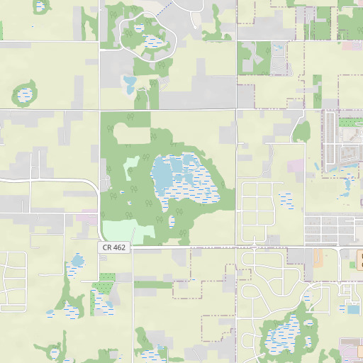 OpenStreetMap map of Gator Pond, FL