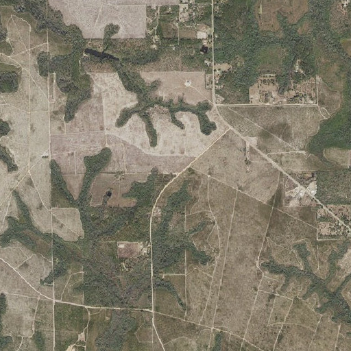 Aerial imagery of Gause Cemetery, FL