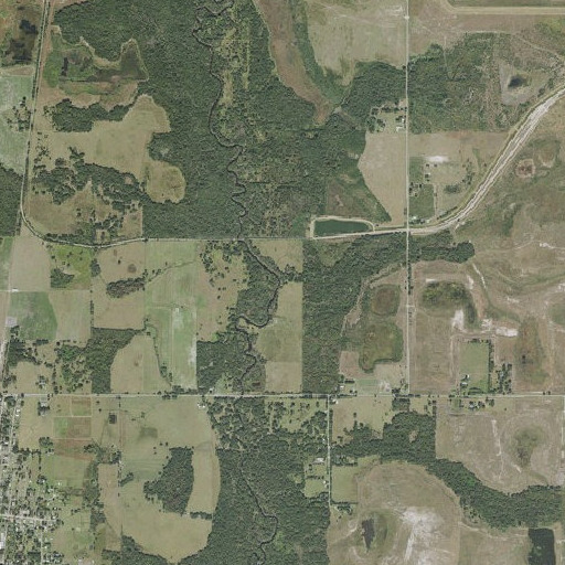 Aerial imagery of Gilshey Branch, FL