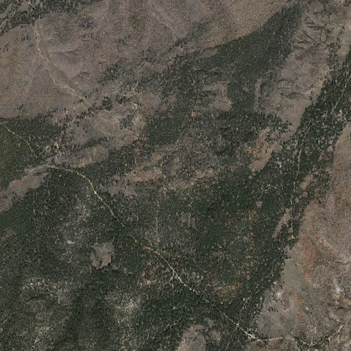 Aerial imagery of Dead Horse Point, AZ