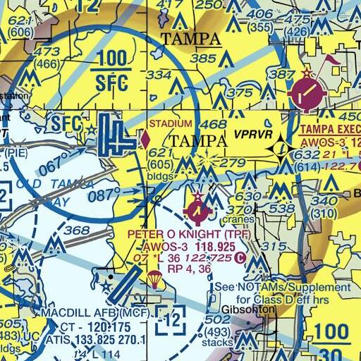 FAA VFR chart of Gorrie Elementary School, FL