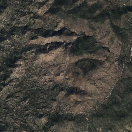 Aerial imagery of Dead Steer Basin, AZ