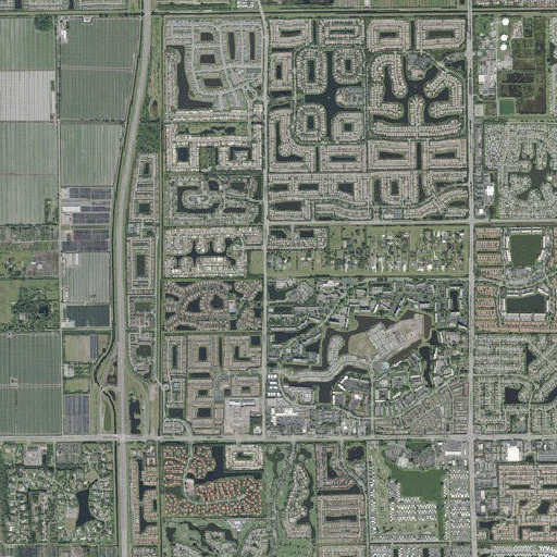 Aerial imagery of Hagen School, FL