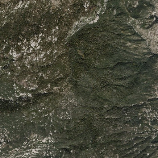 Aerial imagery of Deer Head Spring, AZ