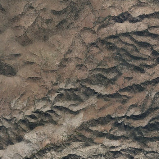 Aerial imagery of Deerhead Creek, AZ