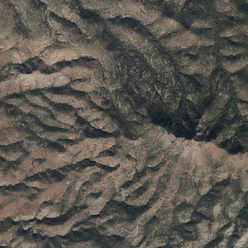 Aerial imagery of Deerhead Spring, AZ