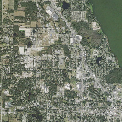 Aerial imagery of Johnson Community College, FL