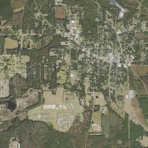 Aerial imagery of Lee School, FL