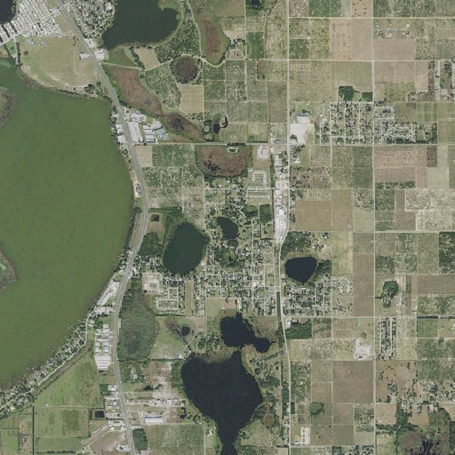 Aerial imagery of Lake Lee, FL