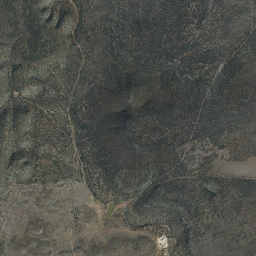 Aerial imagery of Double A Knoll, AZ