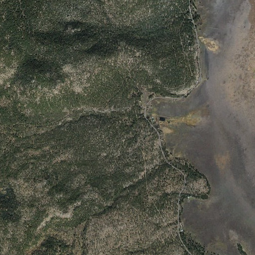 Aerial imagery of Double Springs, AZ