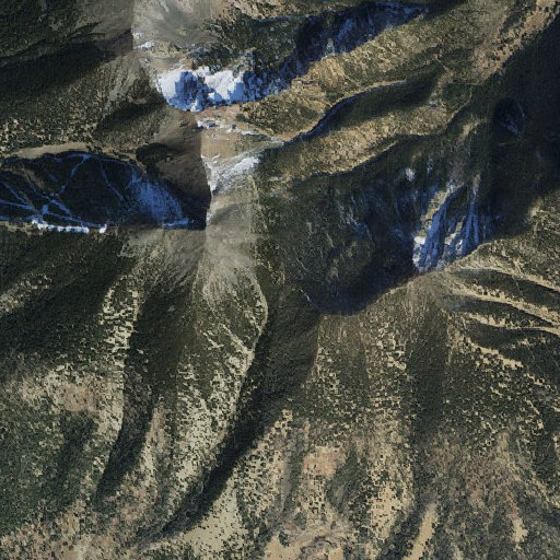 Aerial imagery of Doyle Saddle, AZ