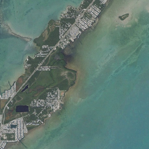 Aerial imagery of Long Point, FL