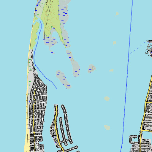 OpenTopoMap map of Malone Point, FL