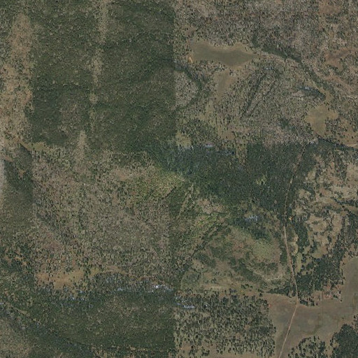 Aerial imagery of Dutton Hill, AZ