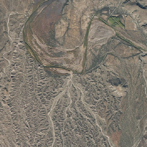 Aerial imagery of Eads Wash, AZ