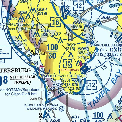 FAA VFR chart of Mount Vernon Elementary School, FL