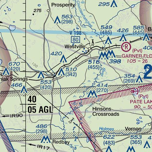 FAA VFR chart of Mount Zion School, FL