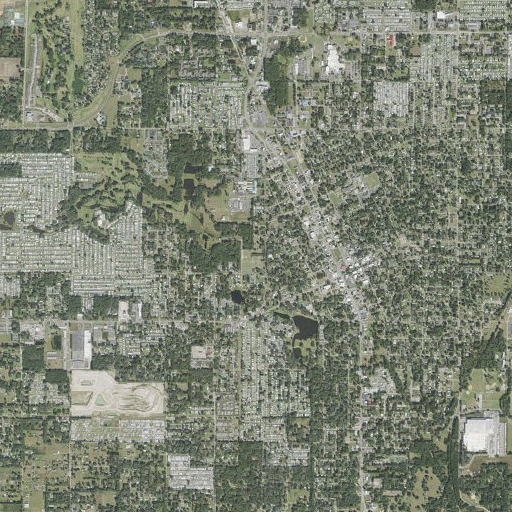 Aerial imagery of Oakside Cemetery, FL