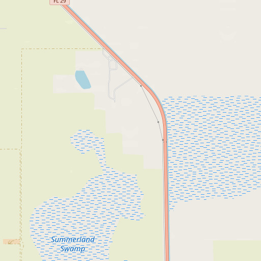 OpenStreetMap map of Owl Hammock, FL