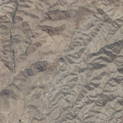 Aerial imagery of Elephant Butte, AZ