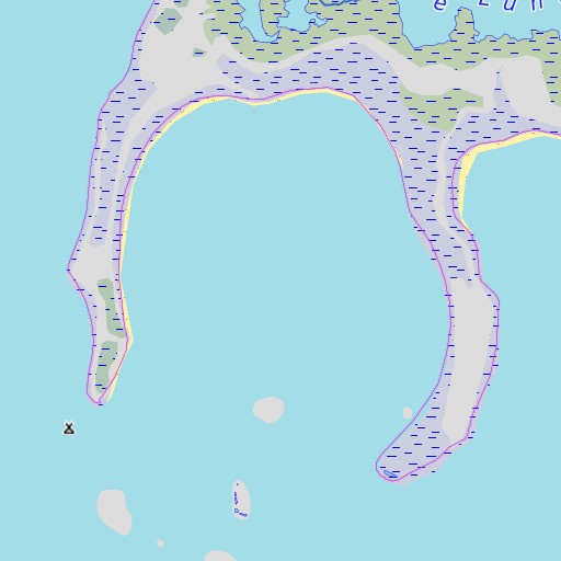 OpenTopoMap map of Rankin Bight, FL