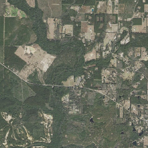 Aerial imagery of Reader Creek, FL