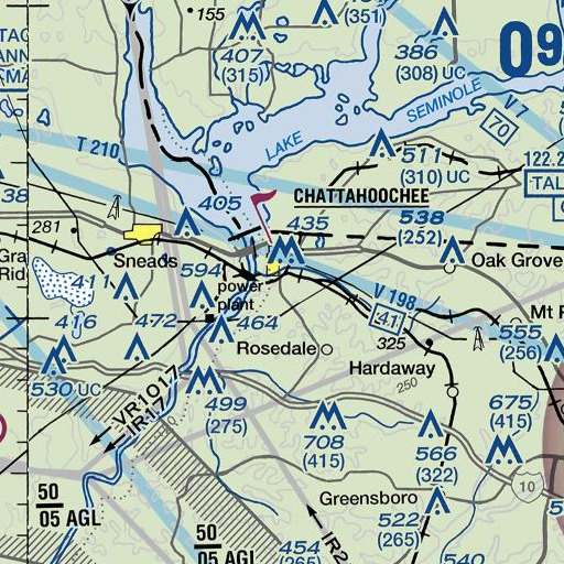 FAA VFR chart of River Junction, FL
