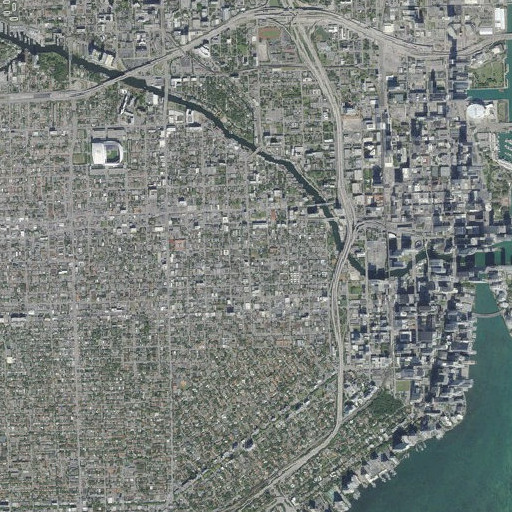 Aerial imagery of Riverside Park, FL