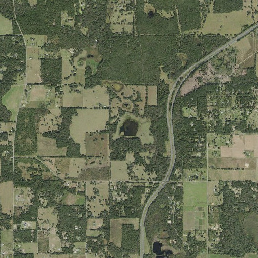 Aerial imagery of Robison Lake, FL