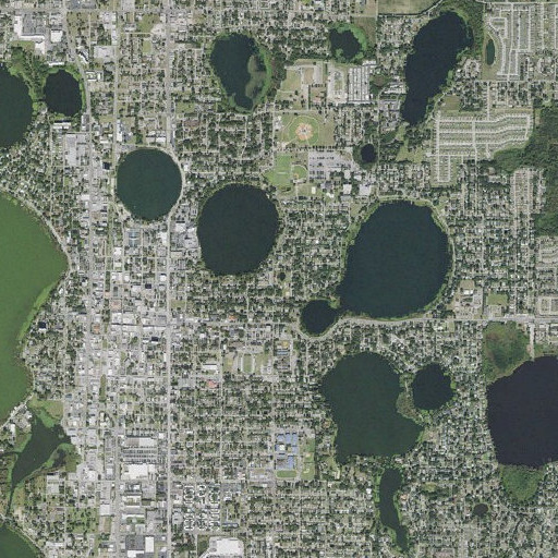 Aerial imagery of Rotary Park, FL