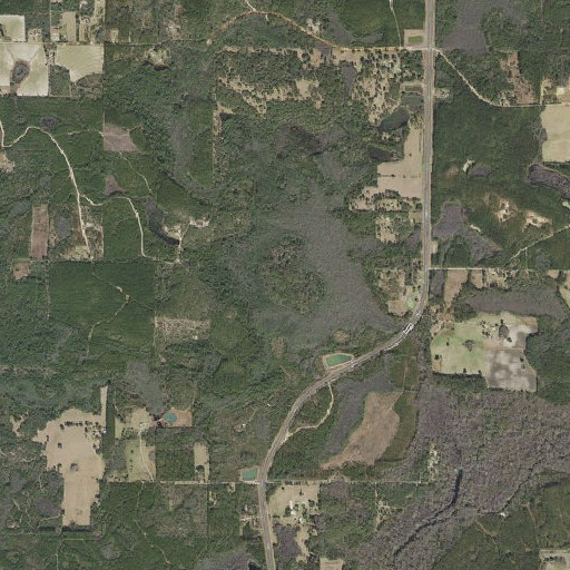 Aerial imagery of Roundabout Island, FL