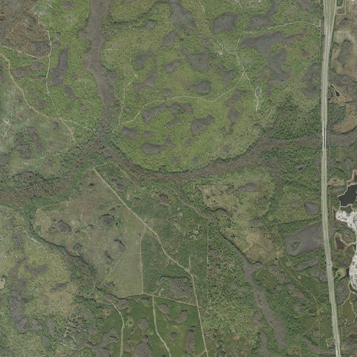 Aerial imagery of Sandy Branch, FL