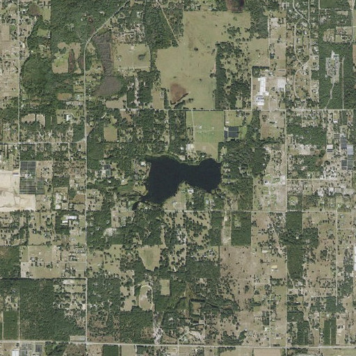 Aerial imagery of Lake Seneca, FL