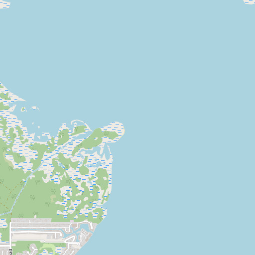 OpenStreetMap map of Shell Point, FL