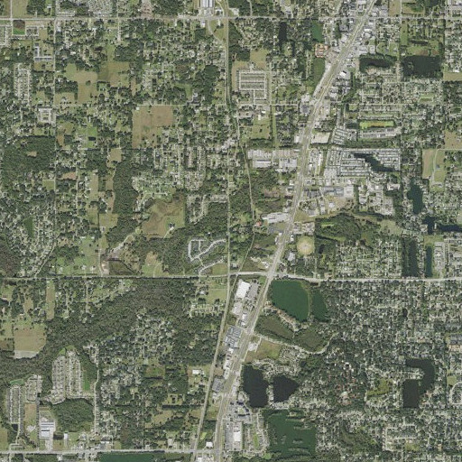 Aerial imagery of Tancrede, FL