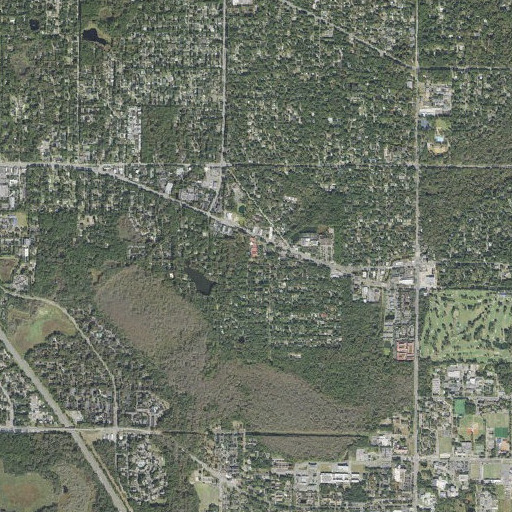 Aerial imagery of Westside School, FL