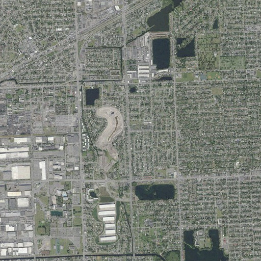 Aerial imagery of Westview School, FL