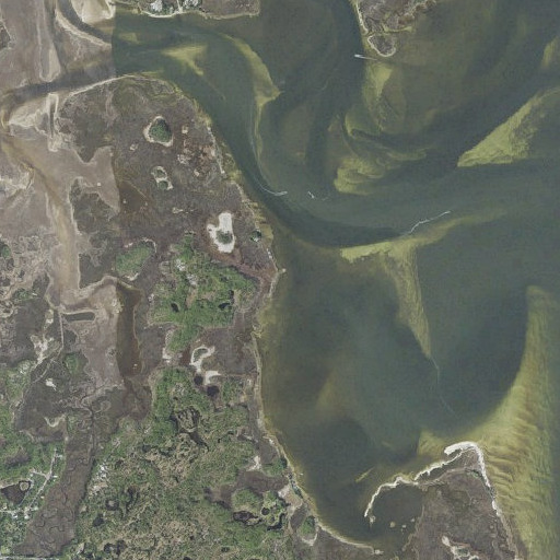Aerial imagery of Whetstone Point, FL
