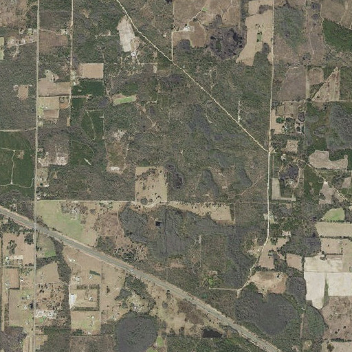 Aerial imagery of Whidden Pond, FL