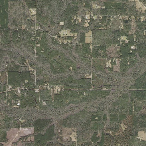 Aerial imagery of White Creek, FL
