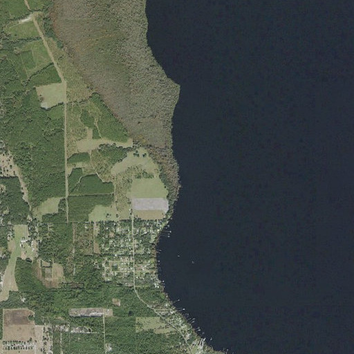 Aerial imagery of Shell Hill Point, FL