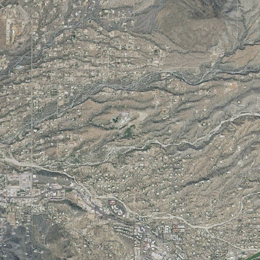 Aerial imagery of Grapevine Spring, AZ