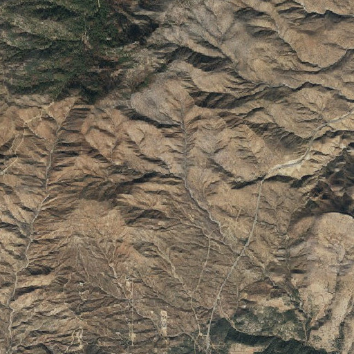 Aerial imagery of Greer Spring, AZ