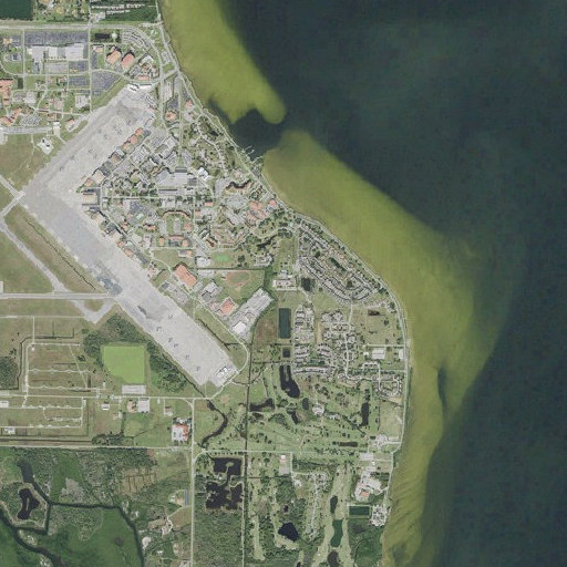 Aerial imagery of Tinker Elementary School, FL