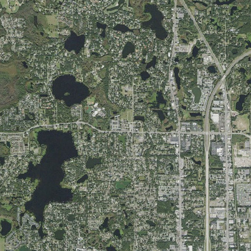 Aerial imagery of Buchanan Middle School, FL