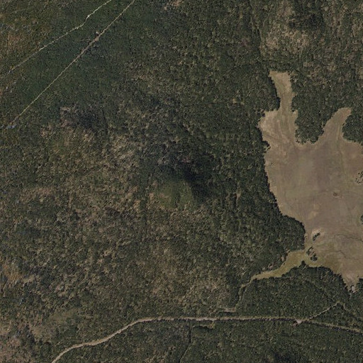 Aerial imagery of Haystack Mountain, AZ
