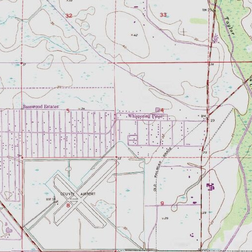 USGS 24K topo map of North Elementary School, FL