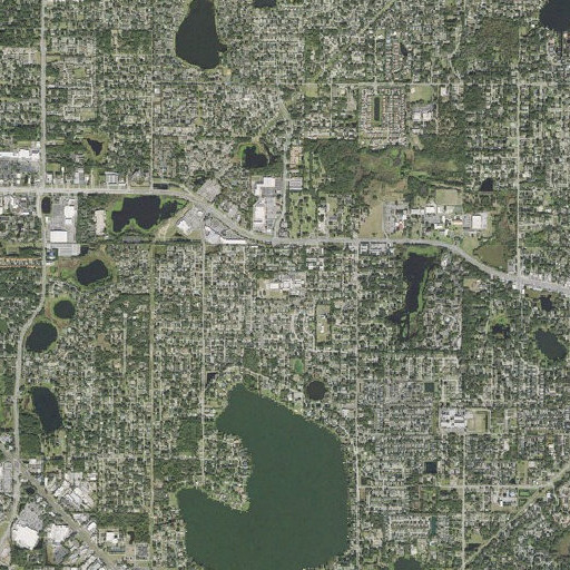 Aerial imagery of Bear Lake Elementary School, FL